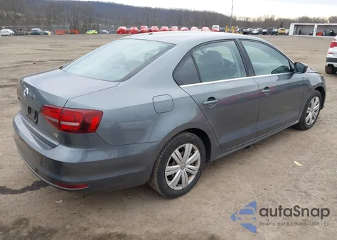 2017 Volkswagen Jetta 1.4T S из США, поврежденный, VIN 3VW2B7AJ4HM279199